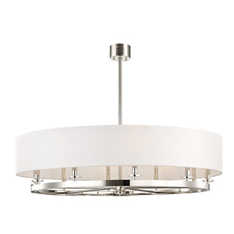 Durham Ten Light Island Pendant in Polished Nickel (70|6542PN)