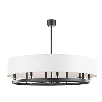 Durham Ten Light Island Pendant in Aged Brass/Old Bronze (70|6542AOB)