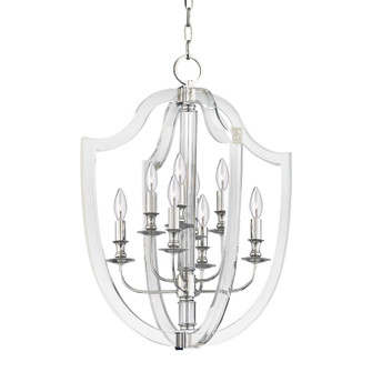 Arietta Eight Light Pendant in Polished Nickel (70|6520PN)