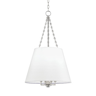 Burdett Eight Light Pendant in Polished Nickel (70|6422PN)