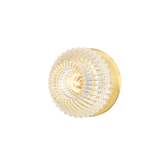 Barclay One Light Wall Sconce in Aged Brass (70|6141AGB)