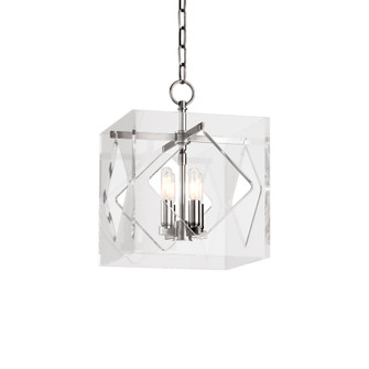 Travis Four Light Lantern in Polished Nickel (70|5912PN)