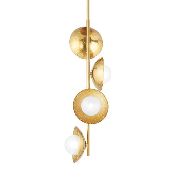 Glimmer LED Pendant in Aged Brass (70|5354AGB)