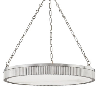 Lynden Eight Light Chandelier in Polished Nickel (70|532PN)