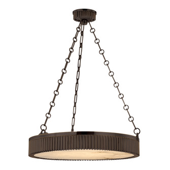 Lynden Five Light Pendant in Distressed Bronze (70|522DB)