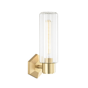 Roebling One Light Wall Sconce in Aged Brass (70|5120AGB)