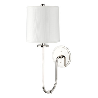 Jericho One Light Wall Sconce in Polished Nickel (70|511PN)