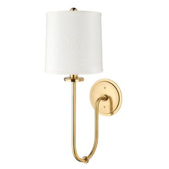 Jericho One Light Wall Sconce in Aged Brass (70|511AGB)