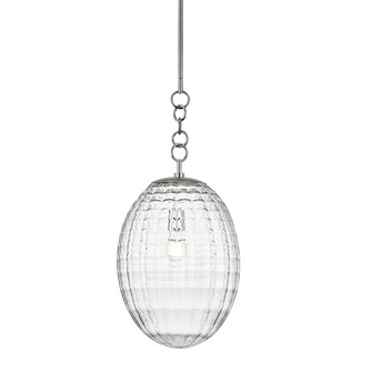 Venice One Light Pendant in Polished Nickel (70|4912PN)