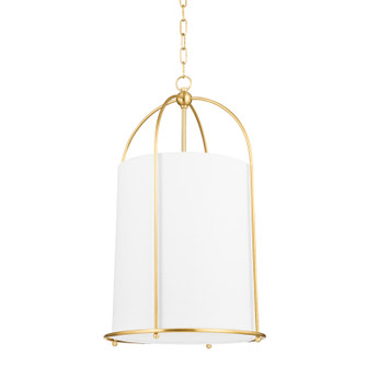 Orlando One Light Lantern in Aged Brass (70|4816AGB)