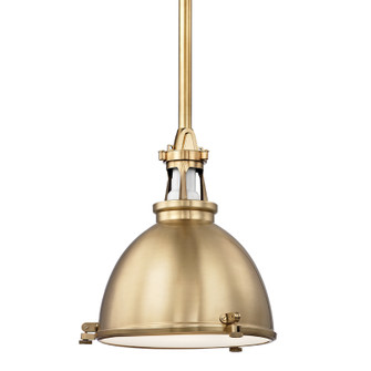 Massena One Light Pendant in Aged Brass (70|4614AGB)