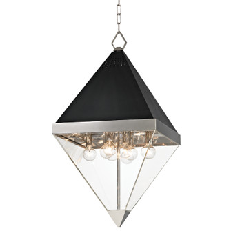 Coltrane Eight Light Pendant in Polished Nickel (70|4515PN)