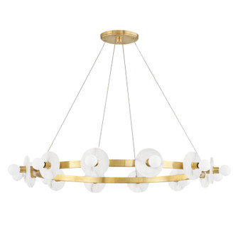 Austen 12 Light Chandelier in Aged Brass (70|4240AGB)