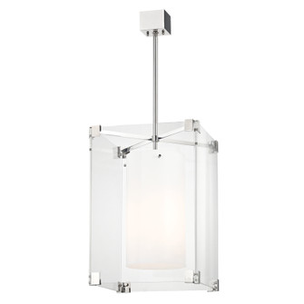 Achilles Three Light Pendant in Polished Nickel (70|4132PN)