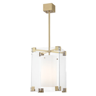 Achilles One Light Pendant in Aged Brass (70|4125AGB)