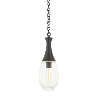 Southold One Light Pendant in Black Brass (70|3936BBR)