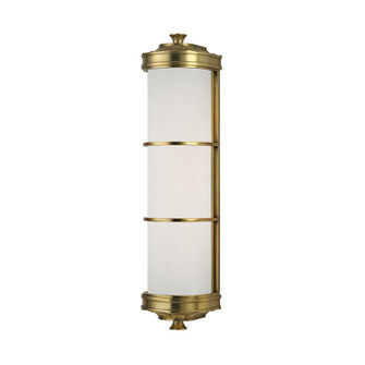 Albany Two Light Wall Sconce in Aged Brass (70|3832AGB)