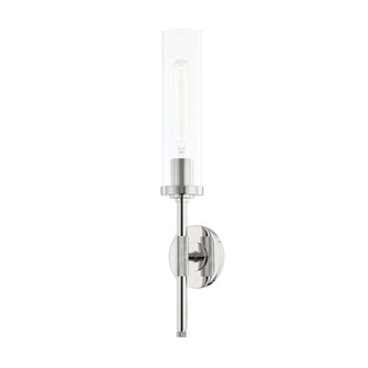 Bowery One Light Wall Sconce in Polished Nickel (70|3700PN)