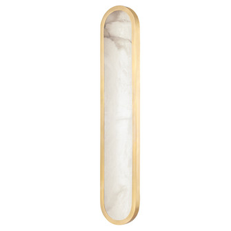 Manhasset LED Wall Sconce in Aged Brass (70|3328AGB)