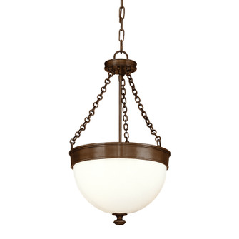 Barrington Three Light Pendant in Historic Bronze (70|324HB)