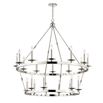 Allendale 20 Light Chandelier in Polished Nickel (70|3247PN)