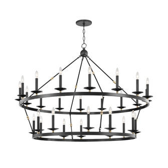 Allendale 28 Light Chandelier in Aged Brass/Old Bronze (70|3228AOB)