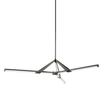 Jonas LED Chandelier in Black Nickel (70|3062BLNK)