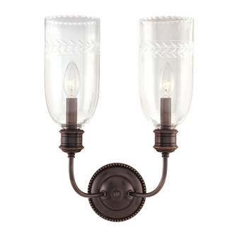 Lafayette Two Light Wall Sconce in Old Bronze (70|292OB)