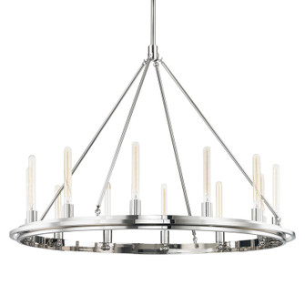 Chambers 12 Light Pendant in Polished Nickel (70|2745PN)