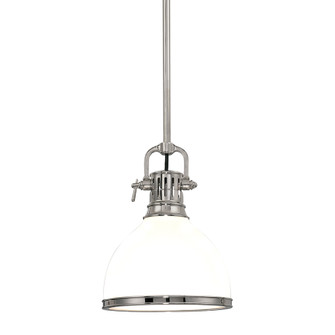 Randolph One Light Pendant in Polished Nickel (70|2623PN)