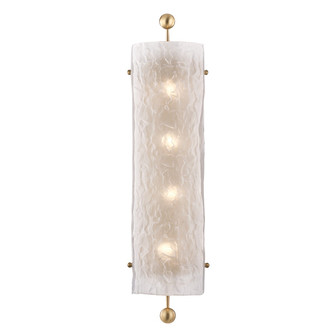 Broome Four Light Wall Sconce in Aged Brass (70|2427AGB)