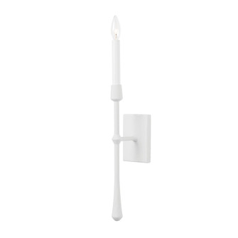 Hathaway One Light Wall Sconce in White Plaster (70|2221WP)