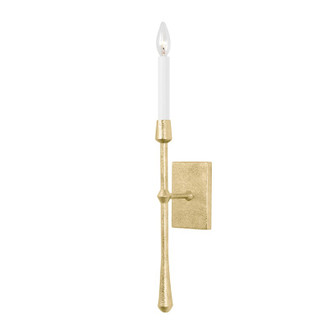 Hathaway One Light Wall Sconce in Vintage Gold Leaf (70|2221VGL)