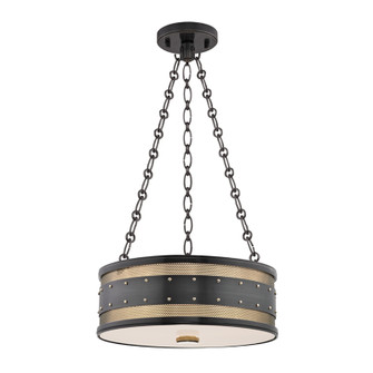 Gaines Three Light Pendant in Aged Old Bronze (70|2216AOB)