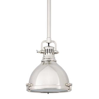 Pelham One Light Pendant in Polished Nickel (70|2210PN)