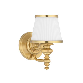 Milton One Light Bath Bracket in Flemish Brass (70|2001FB)