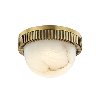Ainsley LED Flush Mount in Aged Brass (70|1430AGB)