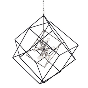 Roundout 12 Light Chandelier in Polished Nickel (70|1234PN)