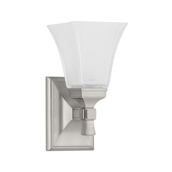 Kirkland One Light Bath Bracket in Satin Nickel (70|1171SN)