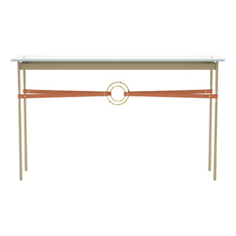 Equus Equus Console Table in Soft Gold (39|7501188486LCVA0714)