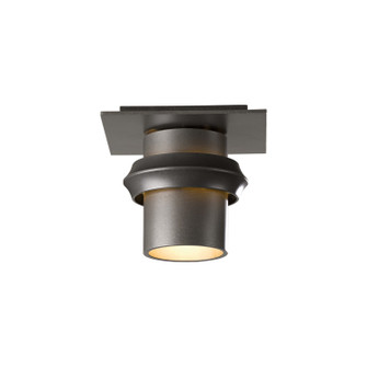 Twilight One Light Outdoor Semi-Flush Mount in Coastal Dark Smoke (39|364901SKT77)