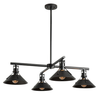 Henry Four Light Outdoor Pendant in Coastal Natural Iron (39|364210SKTMULT20)