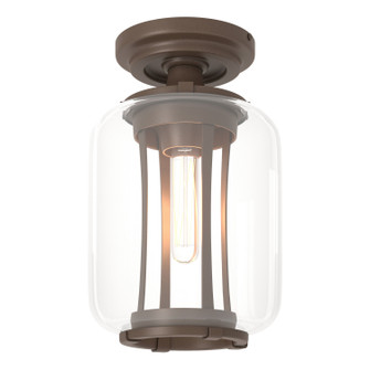Fairwinds One Light Outdoor Semi-Flush Mount in Coastal Bronze (39|352551SKT75ZM0723)