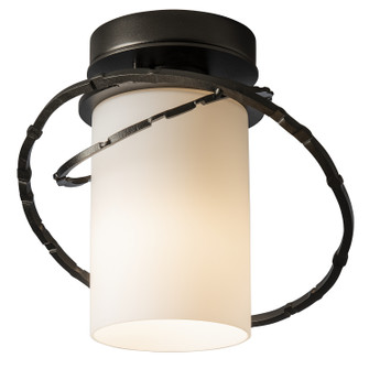 Olympus One Light Outdoor Semi-Flush Mount in Coastal Dark Smoke (39|352401SKT77GG0160)