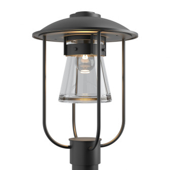 Erlenmeyer One Light Outdoor Post Mount in Coastal Black (39|347295SKT80ZM0467)