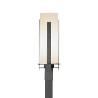 Vertical Bar One Light Outdoor Post Mount in Coastal Dark Smoke (39|347288SKT77GG0040)