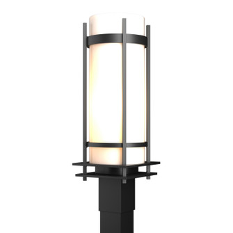 Banded Banded Outdoor Post Light in Coastal Dark Smoke (39|345895SKT77GG0040)