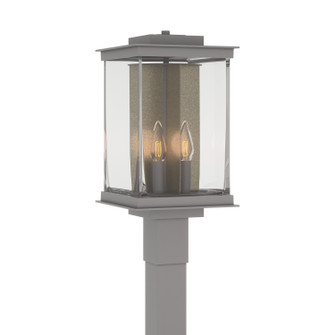 Kingston Four Light Outdoor Post Mount in Coastal Burnished Steel (39|344840SKT7883ZM0703)