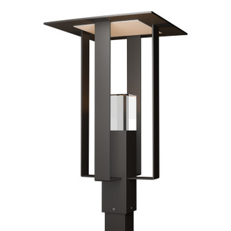 Shadow Box One Light Outdoor Post Mount in Coastal Bronze (39|344830SKT7572ZM0687)