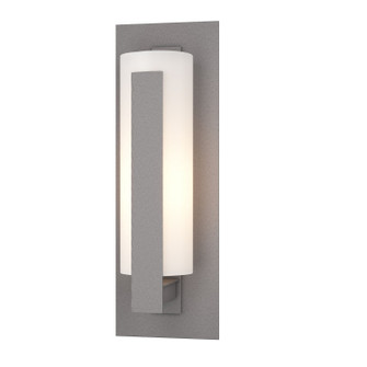 Vertical Bar Forged Vertical Bars Small Outdoor Sconce in Coastal Burnished Steel (39|307285SKT78GG0066)